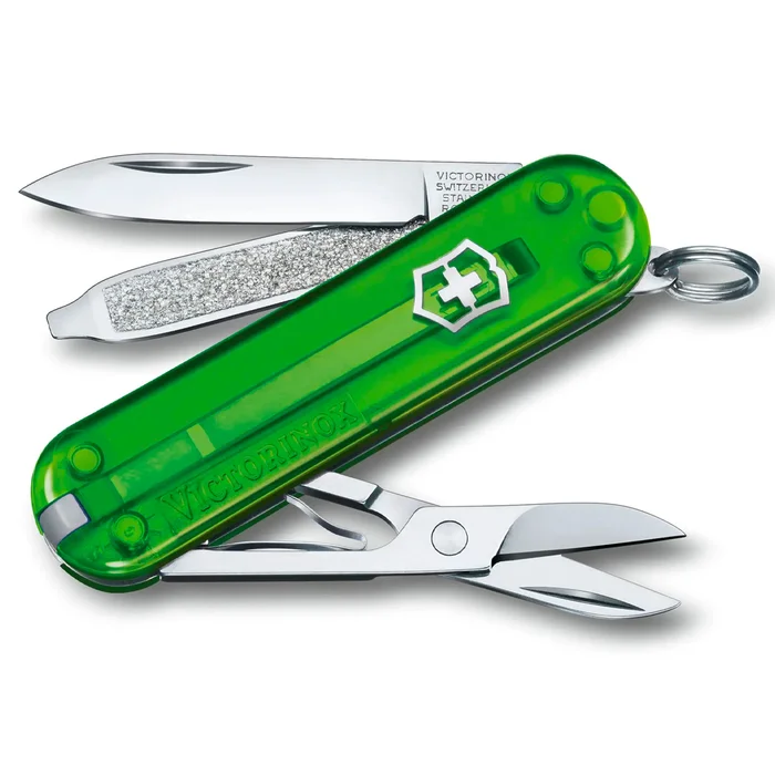 0.6223.T41G – Victorinox CLASSIC SD TRANSLUCIDE GREEN TEA