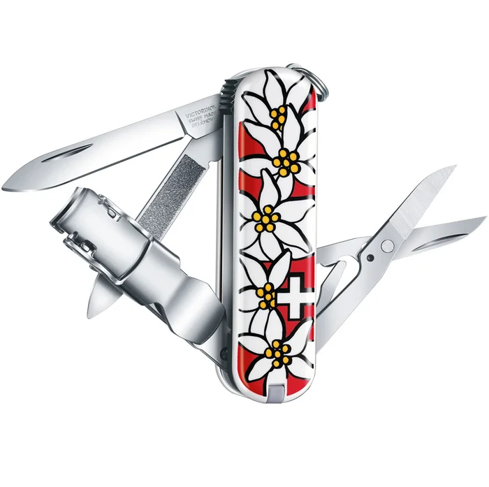 0.6463.840 – Victorinox Nail Clip 580 Edelweiss