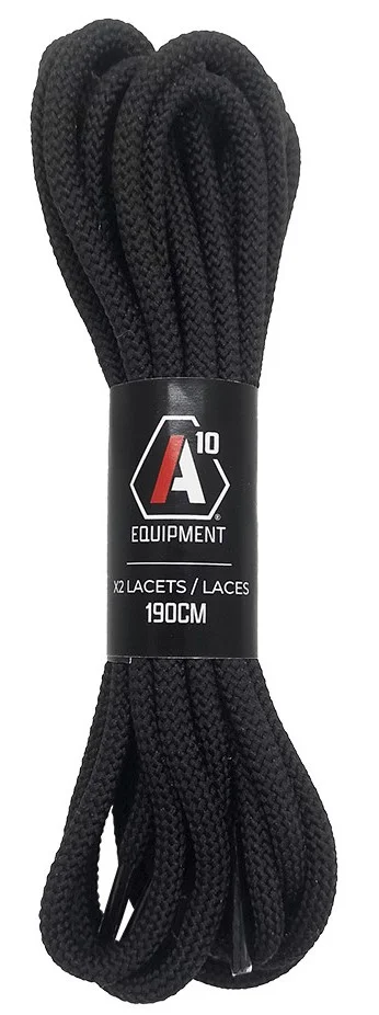 01.057699 – SECU-ONE Lacets 190cm Noirs