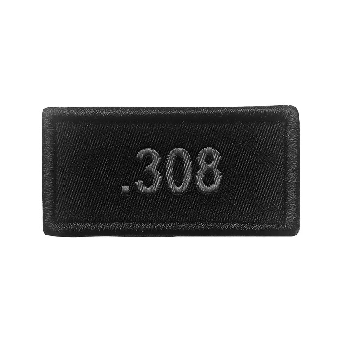 01.202756 – A10 EQUIPEMENT Patch .308 brodé noir
