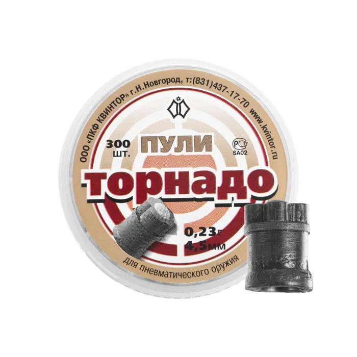 013 – Kvintor Tornado 4,5 mm 150 pcs.