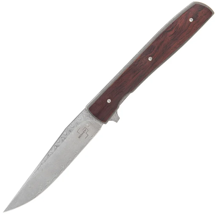 01BO176DAM – Boker Plus Urban Trapper Cocobolo Damast