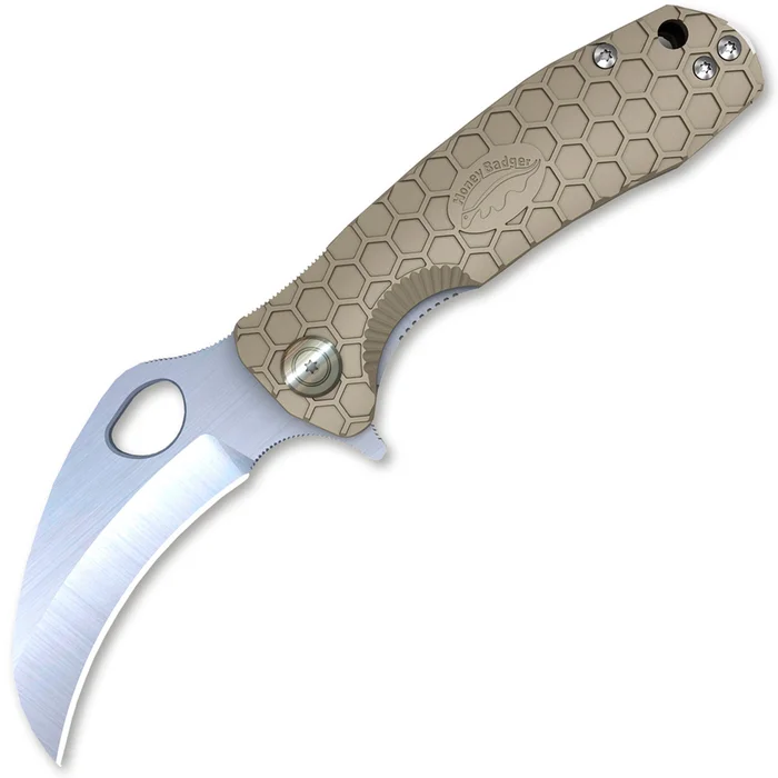 01HO025 – Honey Badger Small Claw Tan