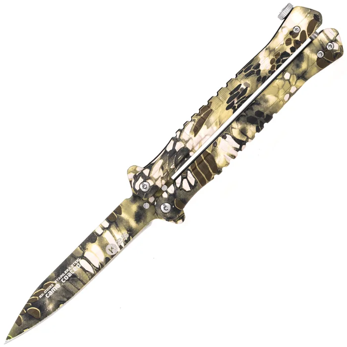 02132 K25 COUTEAU PAPILLON SABLE PYTHON