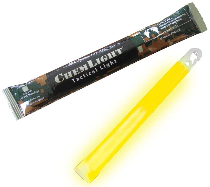 08.202401 – CYALUME Chemlight Bâton Lumineux 15cm 12H JAUNE