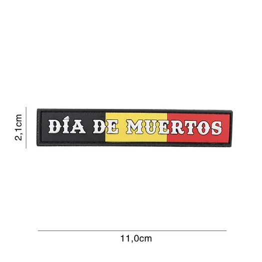 101 INC 3D PVC patch » Dia de Muertos » Belgium