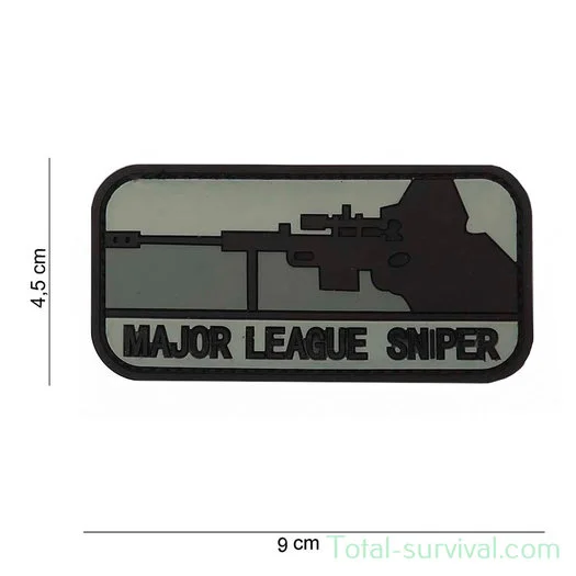 101 INC 3D PVC patch » major league sniper dark «