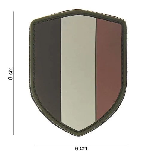 101 INC 3D PVC patch shield » Belgium » desert