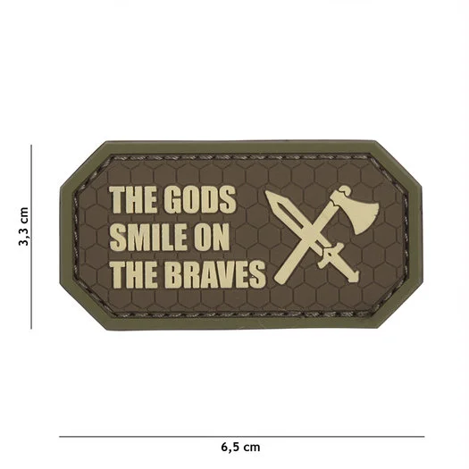 101 INC 3D PVC patch » The Gods smile on the braves «