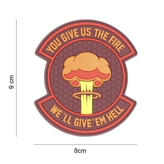 101 INC 3D PVC patch » We give ’em hell «