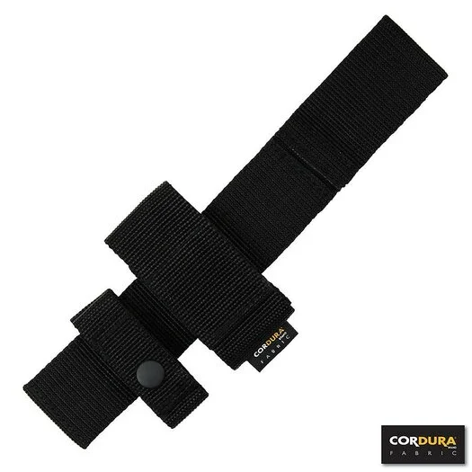 101 Inc LIPS porte-menottes Cordura DP230, noir, avec passants de ceinture