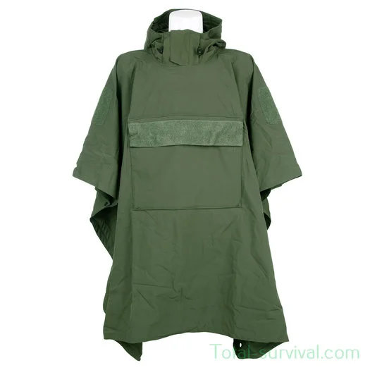 101 Inc Poncho, Outbreak, Soft Shell, vert olive