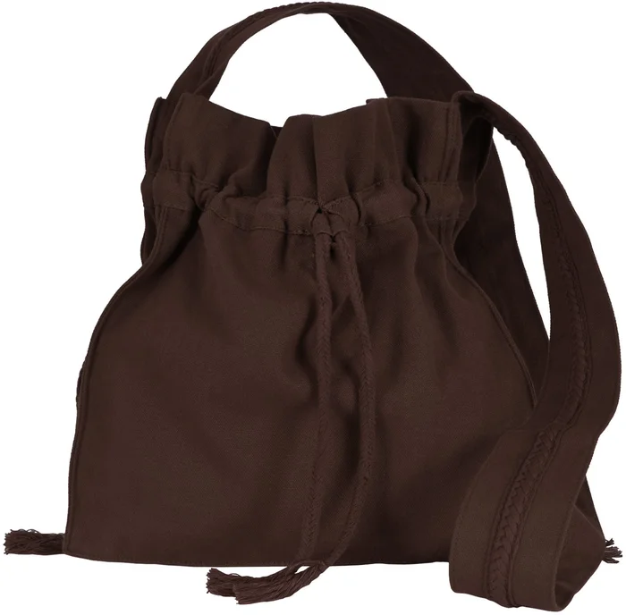 1280021430 – LARP Sac de pèlerin médiéval MARRON