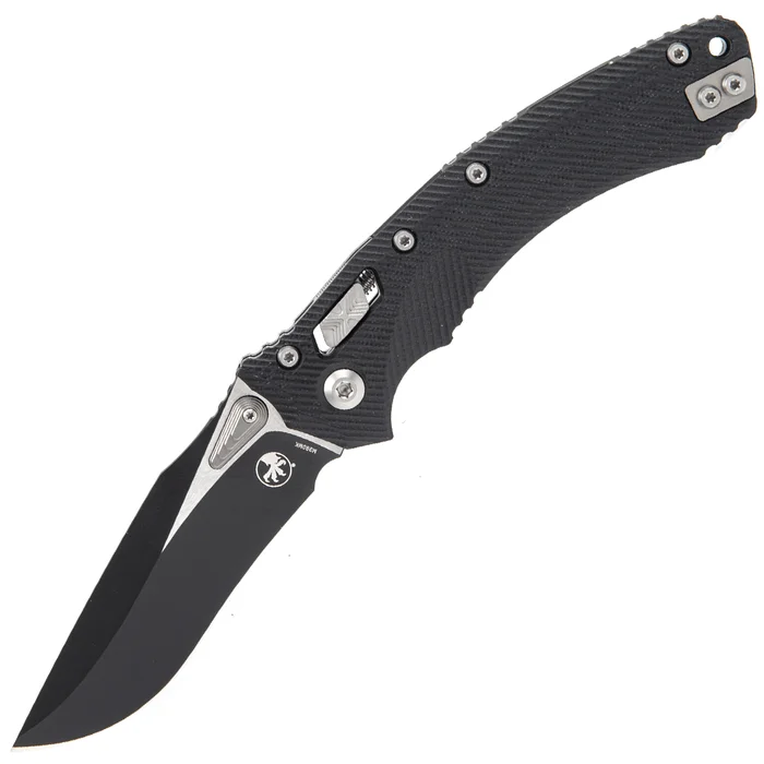 137RL-1FLGTBK – Microtech Amphibian Ram-Lok STD Fluted G10