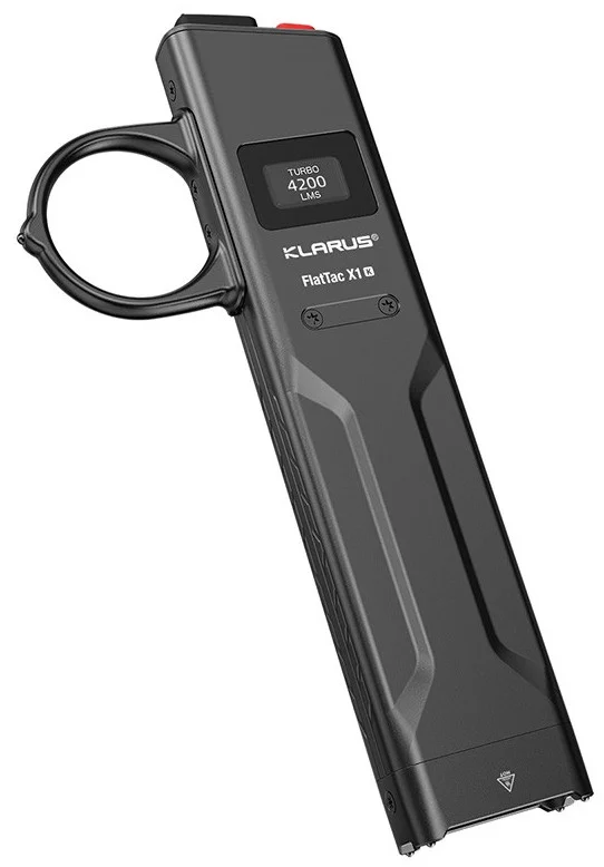 14.099281 – KLARUS X1-K Torche Tactique extra-plate 4200lm Instant Strobe