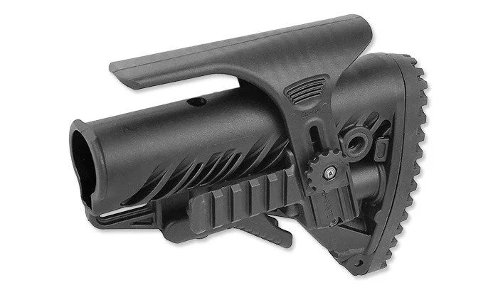 15205 – FAB Defense – GLR-16 PCP M16/M4/AR15 Buttstock – Black