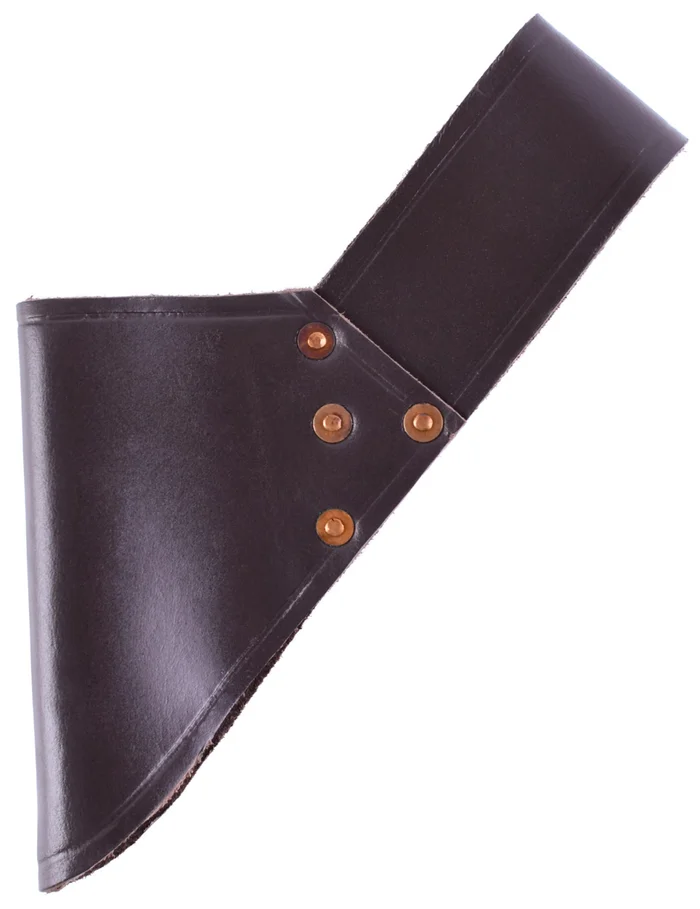 1601080161 – LARP Porte-Epée de Ceinture Cuir Marron