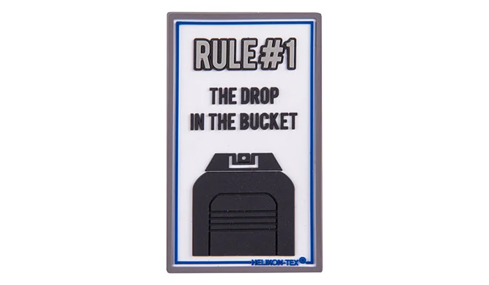 17337 – Helikon PVC Morale Patch Rule#1 OD-RL1-RB-20
