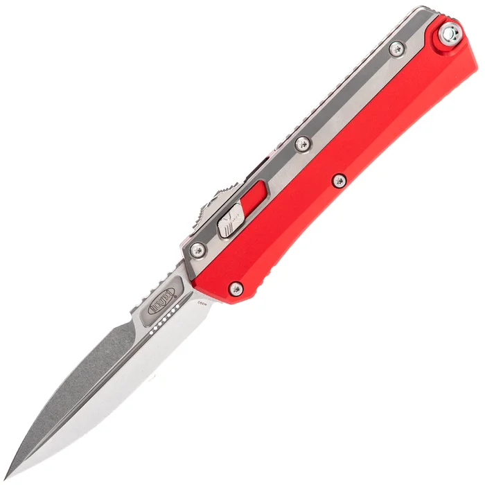 184-10RD – Microtech Glykon Bayonet BB SW Red
