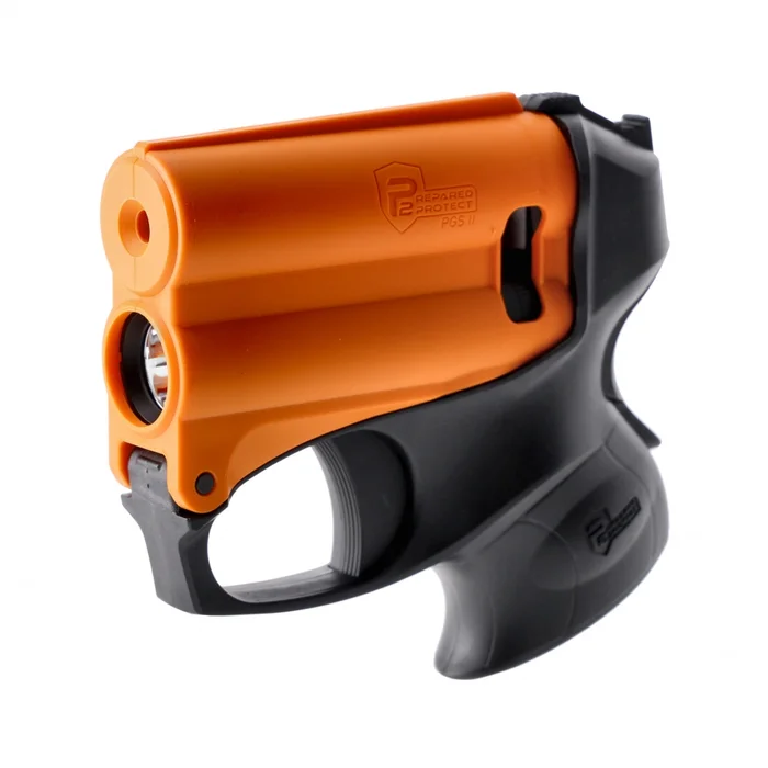 2.2058-1 – Umarex Pistolet de défense à gaz P2P PGS II Kit ORG/BLK