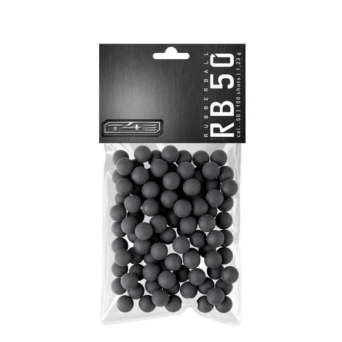 2.4708 – T4E BILLES CAOUTCHOUC ENTRAINEMENT CAL 50 X100