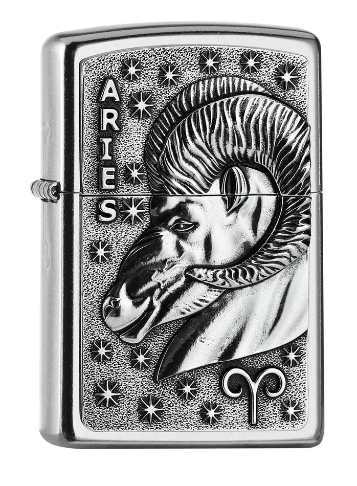 2006507 – ZIPPO Aries Emblem Bélier Astrologie