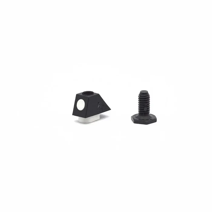 21-170165 – Glock Front Sight Polymer Black White Dot
