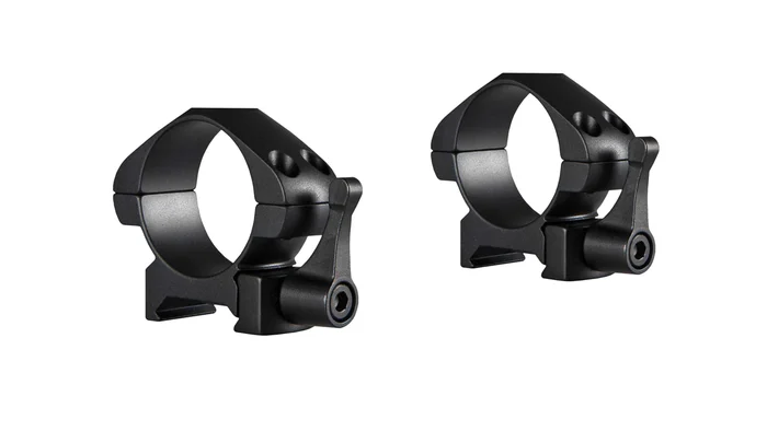 23015 – HAWKE Montages à Colliers Precision Steel 30mm LOW