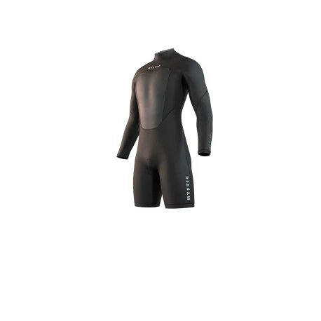 3 mmMystic Brand Combinaison LongArm Shorty 3/2 BZ Flatlock – Noir 2025