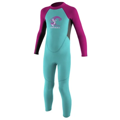 3 mmO’Neill TODDLER REACTOR II 2mm BZ FULL GIRLS Aqua 2025