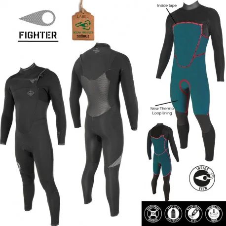 3 mmSooruz 3/2 CZ FIGHTER – OYSTERPRENE BK