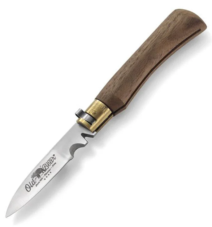 310 – Old Bear Couteau Bricolage Noyer