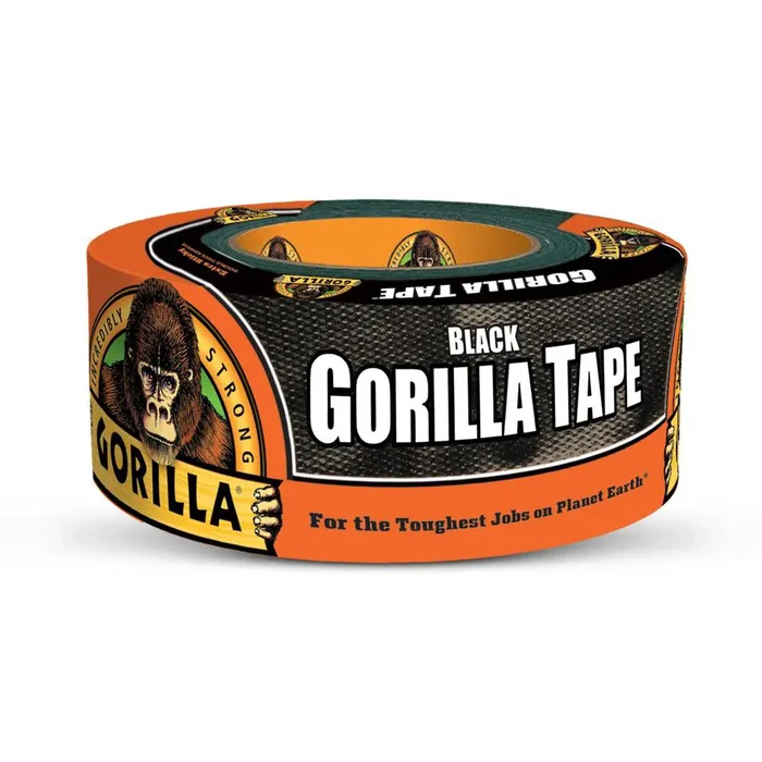 350-01-003 – Gorilla Tough Tape Black 73mm x 27m