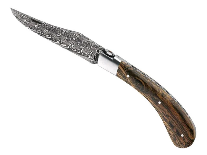 39812 COUTEAU GILLES LE CAPUCHADOU BOCOTE 12CM DAMAS