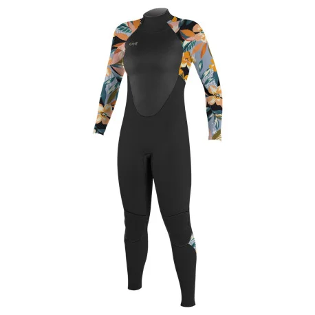4 mmO&rsquo;Neill Girls Epic 4/3 Back Zip Full Demi Flor 2025