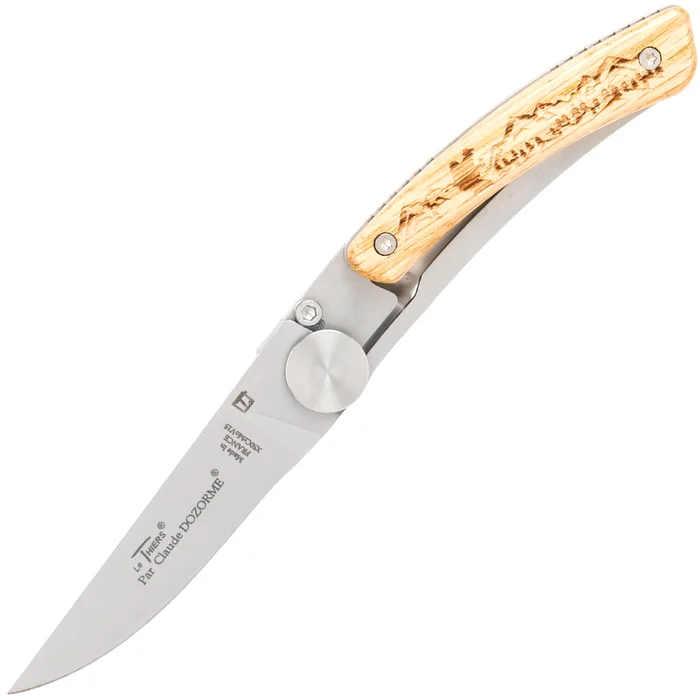 4967.R LE THIERS DOZORME LINER LOCK NATURE RANDONNEUR 10,5CM INOX