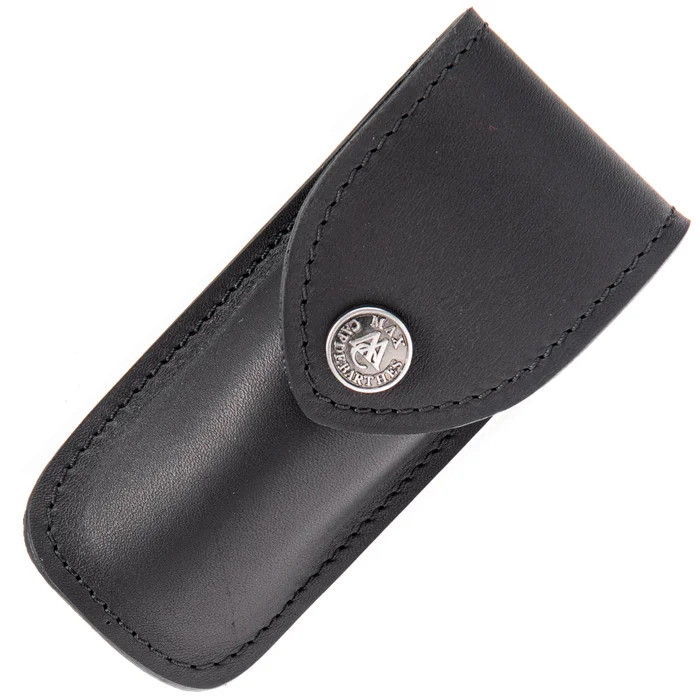 50311 – Max Capdebarthes Etui Randonneur cuir noir 10-11cm