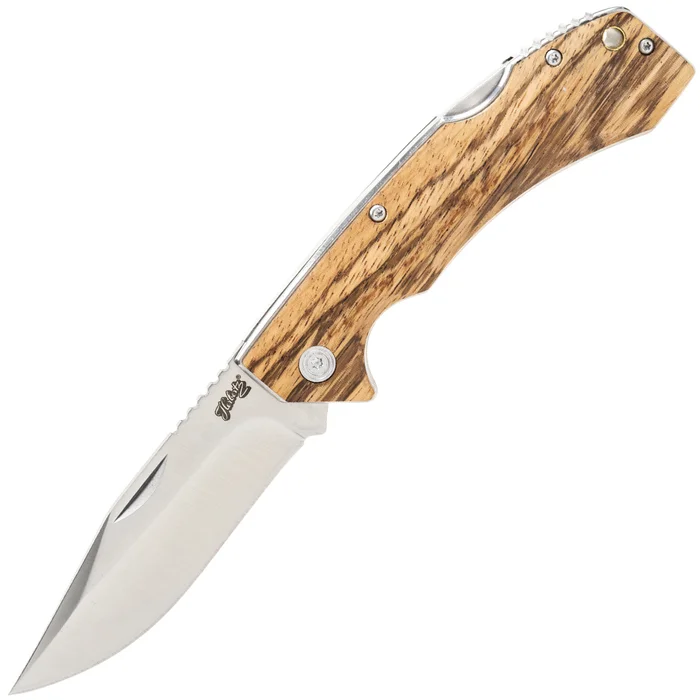 55006 HERBERTZ INOX/BOIS DE ZEBRA