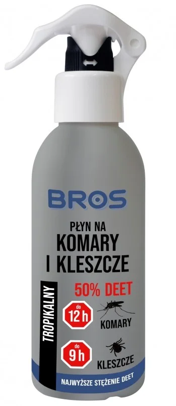 595-009 – BROS DEET 50% 130mL Spray Répulsif Moustiques et Tiques LIRE LA DESCRIPTION
