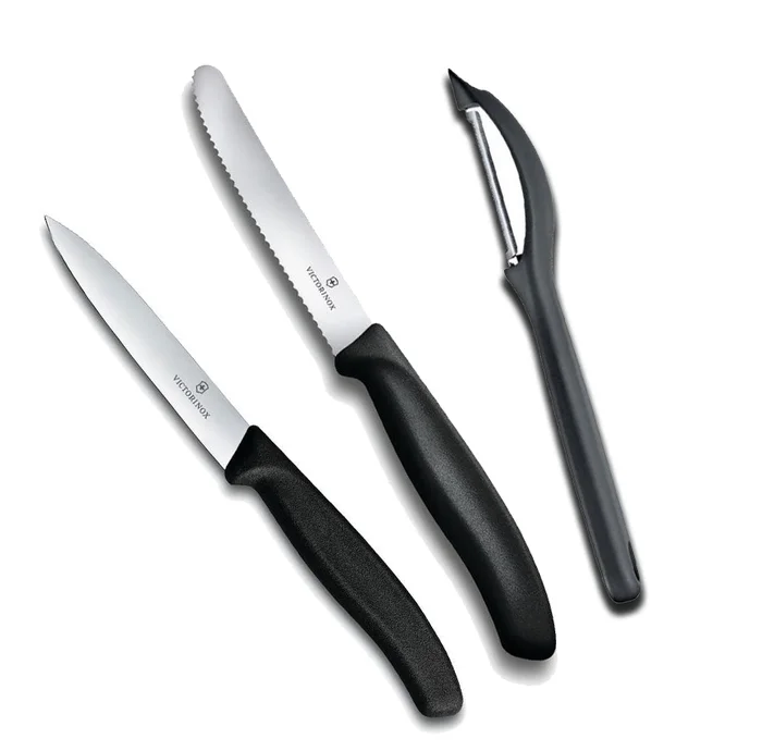 6.7113.31 – Victorinox cuisine Swissclassic Kit Noir 3 pièces