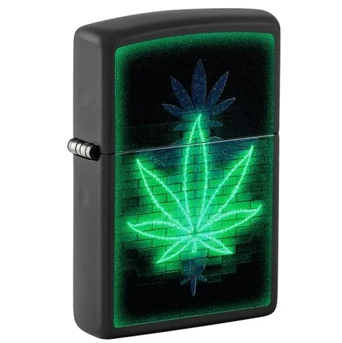 60007212 – ZIPPO Glowing Leaf Design