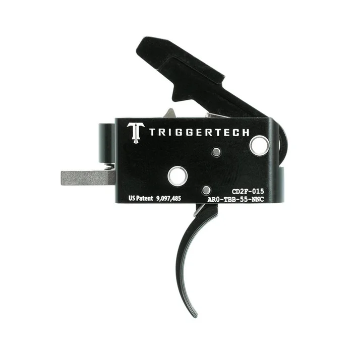 77-900005 – TriggerTech AR15 Combat Curved Black