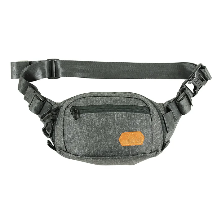 850105SGRY – Vanquest Sac banane Dendrite Small Shadow grey