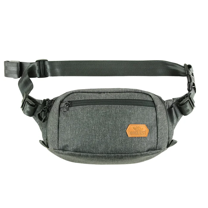 850110SGRY – Vanquest Sac banane Dendrite Large Shadow grey