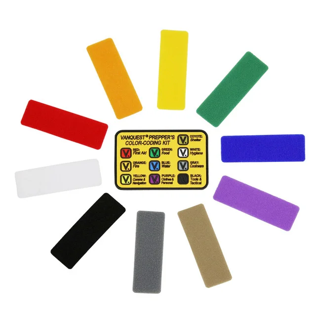 90PCCKIT – VANQUEST Prepper’s Color Coding Kit
