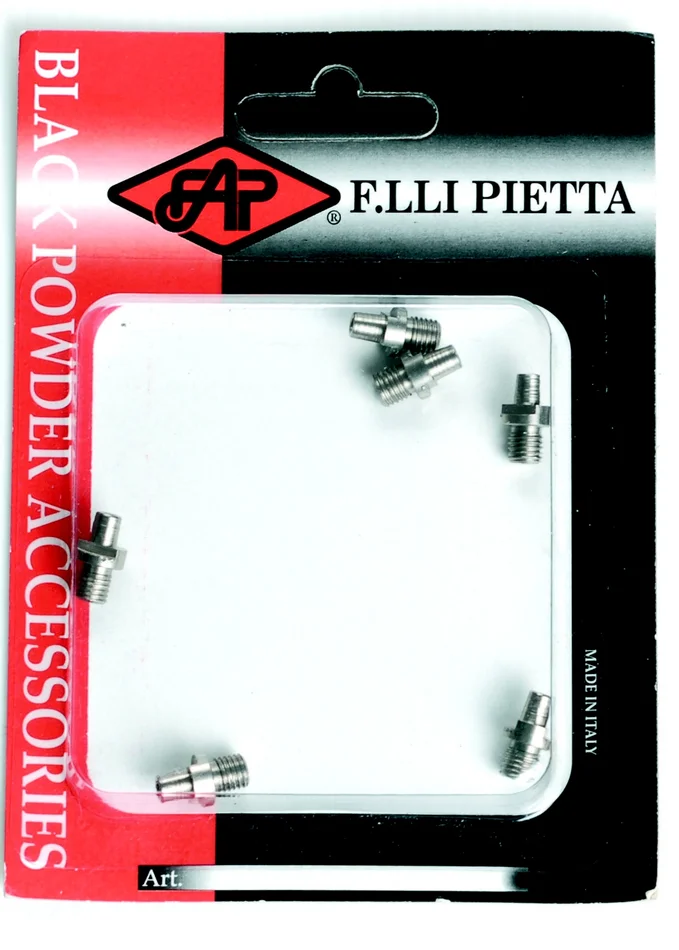9253 – PIETTA CHEMINEE INOX POUR REPLIQUE REVOLVER BLISTER X6
