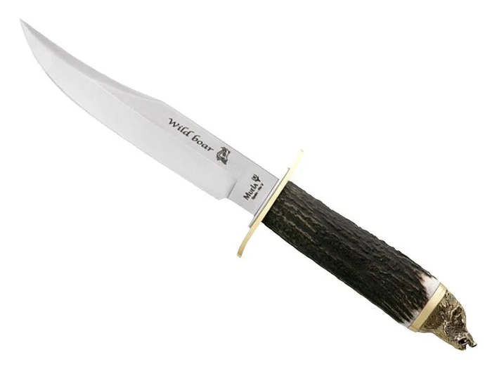 9299 – MUELA WILDBOAR CERF 16CM INOX + COFFRET