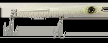 A Band of Anglers OCEAN BORN™ Flying Darter 180mm / 7&Prime;. Fantôme blanc