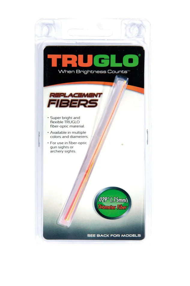 A50460 – Truglo Set de 5 fibres optique fluo monocolore assorties