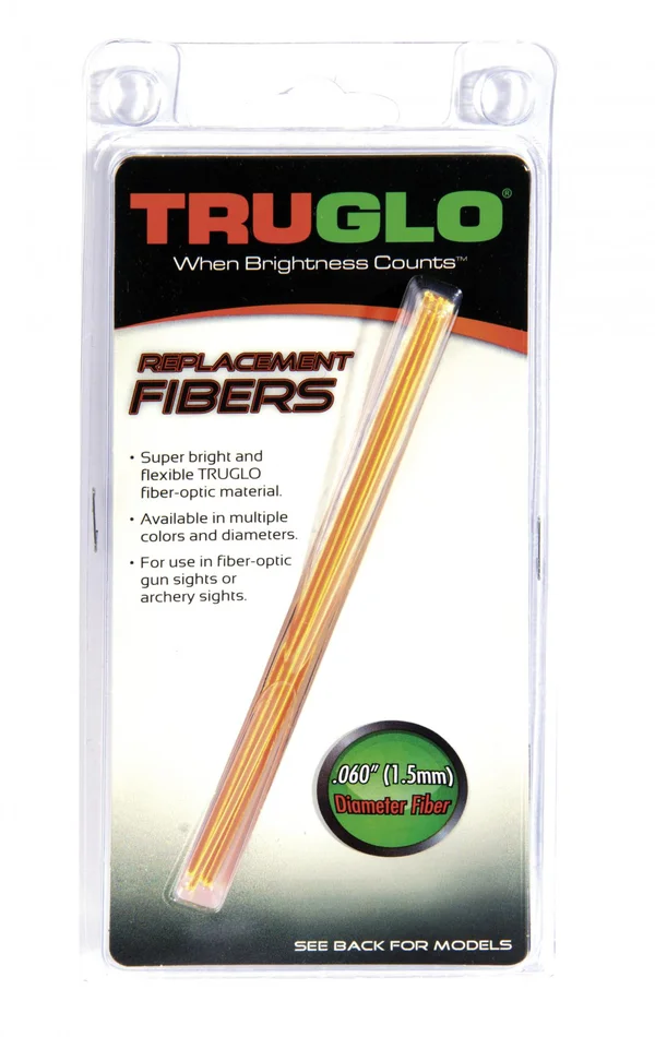 A50472 – Truglo Set de 5 fibres optique fluo bicolore 2,5mm